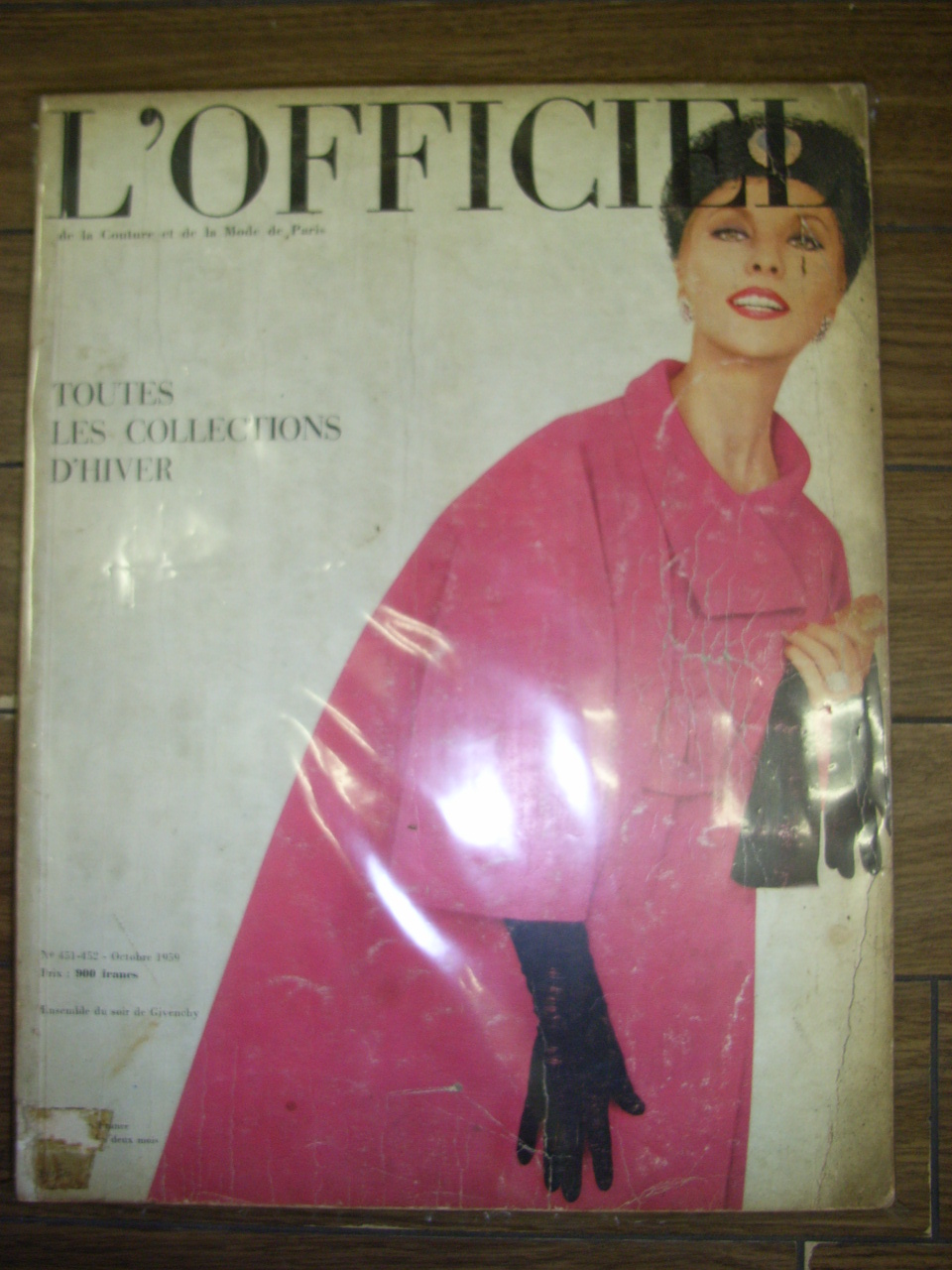 L’OFFICIEL Octobre 1962年 ロフィシェル ヴィンテージ雑誌